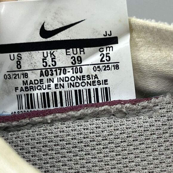 Nike Exp-X14 Women’s 8 Shoes Wolf Gray White Athletic Running Sneaker A03170-100 - Picture 8 of 9